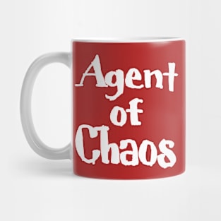 Agent of Chaos - White - Back Mug